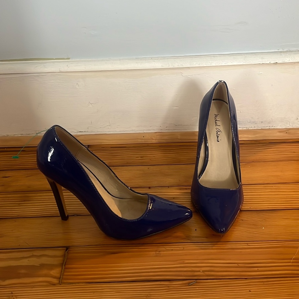 Cobalt blue heels